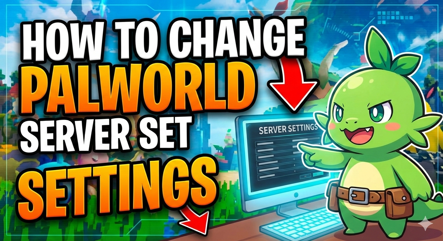 Palworld server settings guide